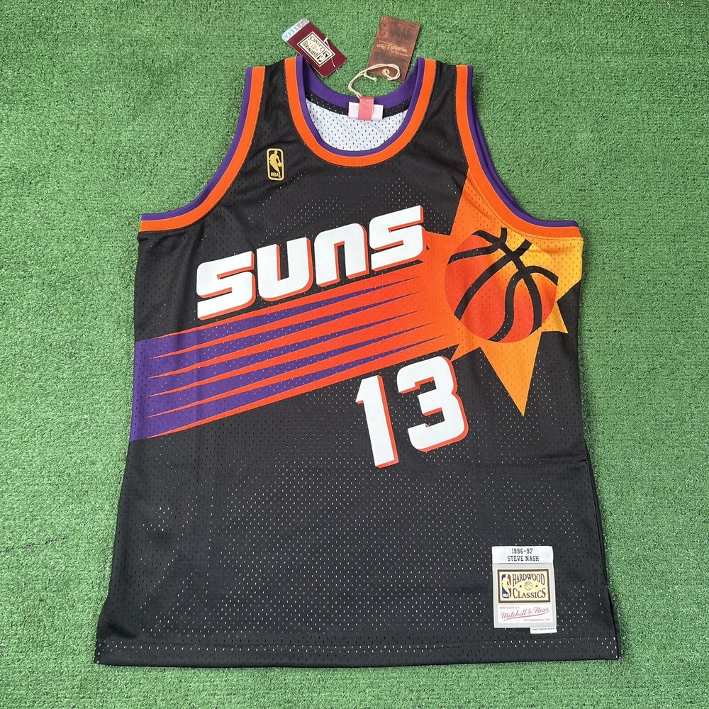 New Mitchell & Ness Steve Nash Phoenix Suns Swingman Basketball Jersey Sz XL